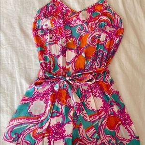 Lilly Pulitzer shorts romper